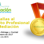 Entrega de las Medallas al Mérito Profesional en Mediación