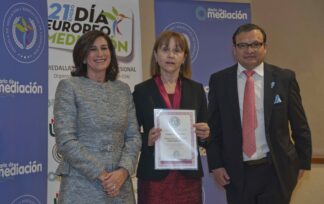 Francisca Fariña, premiada por Diario de Mediación